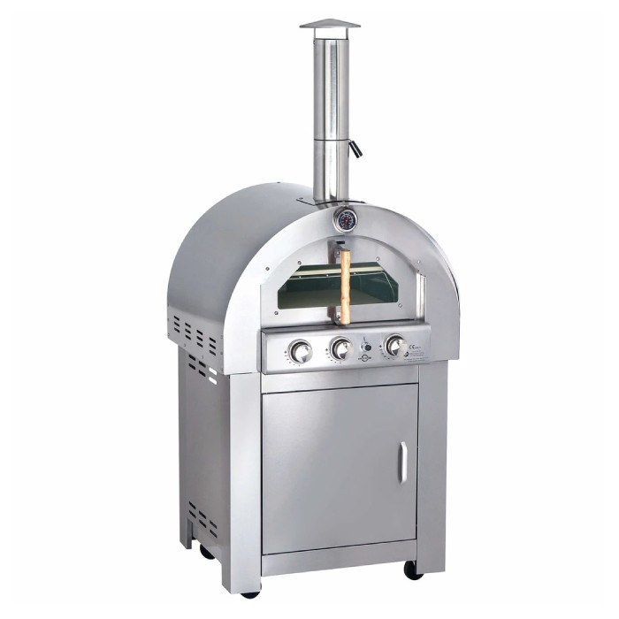 תנור פיצה ZGRILLS תנור פיצה מהפכני הכולל 3 מבערים