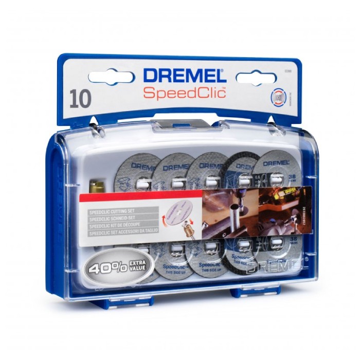סט אביזרי Dremel לחיתוך 10 חלקים דגם SC690